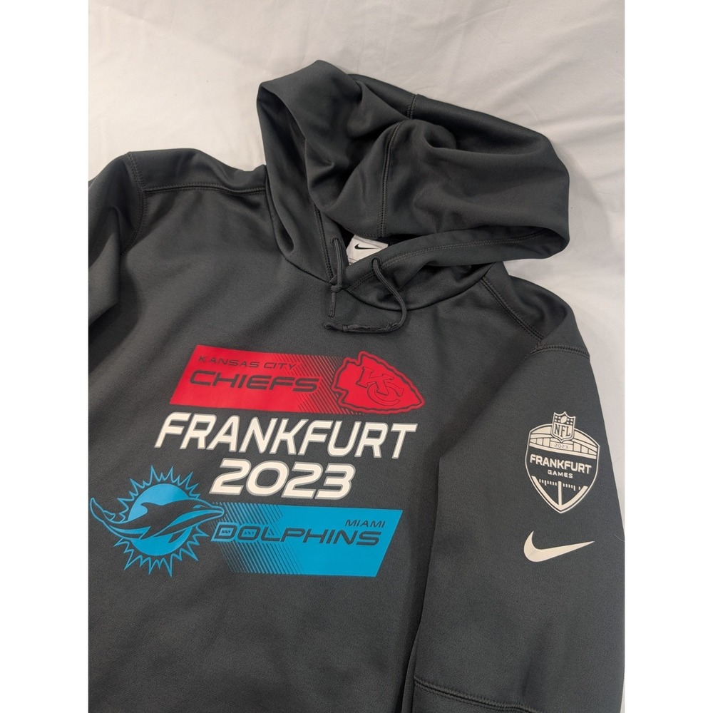 NFL Miami Dolphins Nike Rivalries Kansas City Chiefs Frankfurt 2023 Hoodie Med